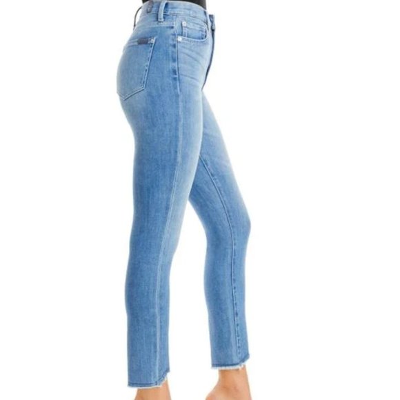 Wave hem ankle skinny jeans from 7 for All Mankind - NWT - Picture 8 of 8